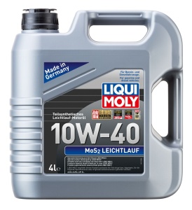 MoS2 LEICHTLAUF 10W-40  (4л) полусинтет.моторное масло