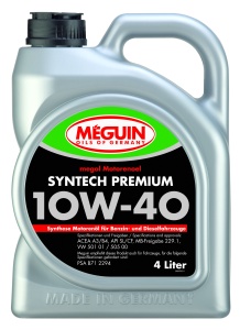 Motorenoel Syntech Premium SAE 10W-40  (4л) синтет.моторное масло