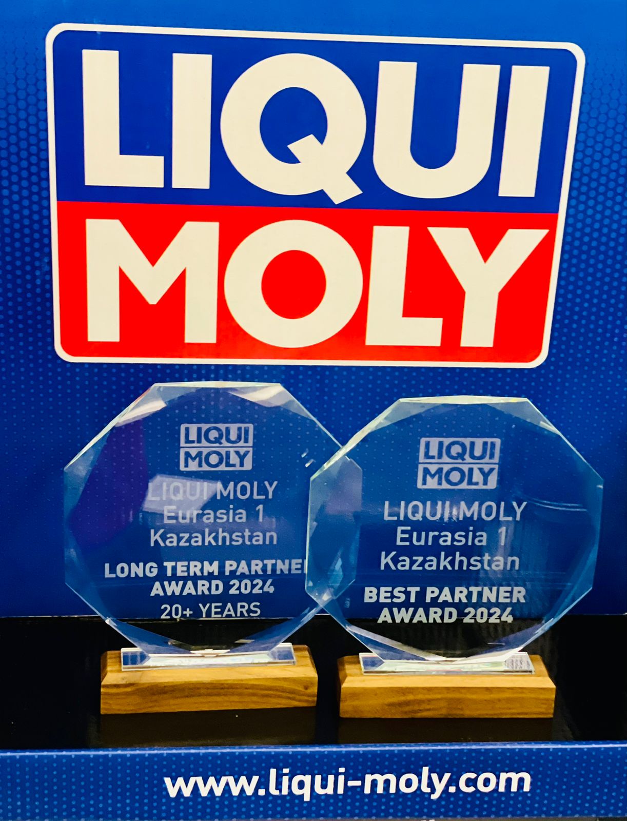 LIQUI MOLY EURASIA 1 награждена международным брендом Liqui Moly <
