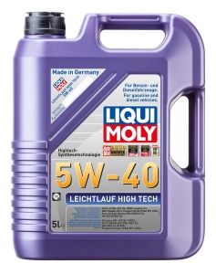 LEICHTLAUF HIGH TEC SAE 5W-40  (5л) синтет.моторное масло