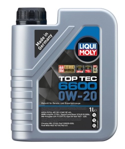 TOP TEC 6600 0W-20  (1л) синтет. моторное масло