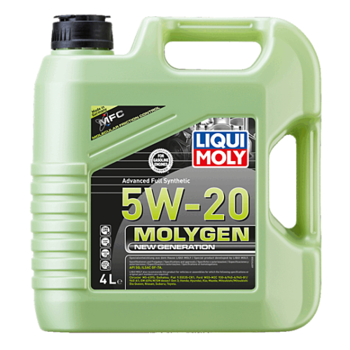 MOLYGEN NEW GENERATION 5W20 синтетическое моторное масло 4L