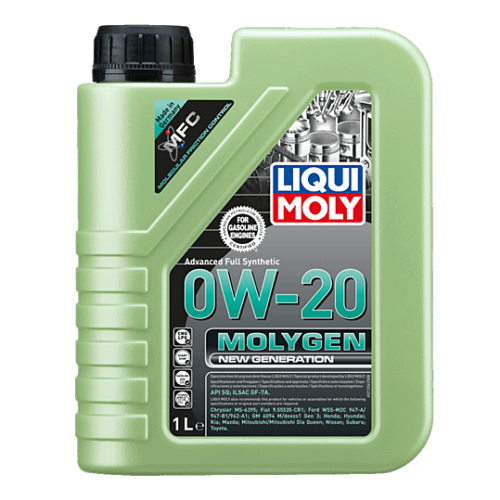 MOLYGEN NEW GENERATION 0W20 синтетическое моторное масло 1L