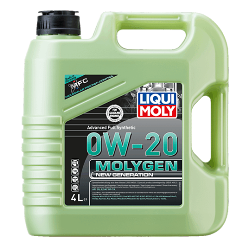 MOLYGEN NEW GENERATION 0W20 синтетическое моторное масло 4L