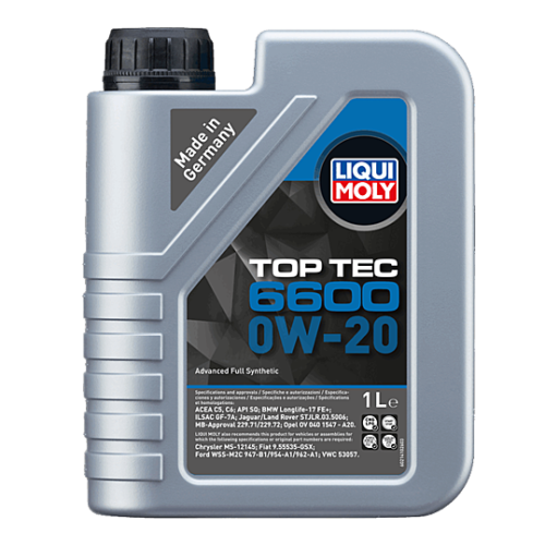 TOP TEC 6600 0W-20 синтетическое моторное масло 1L