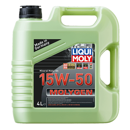 MOLYGEN 15W-50 синтетическое моторное масло 4L