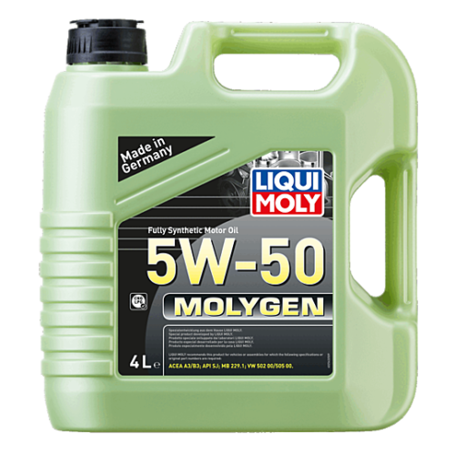MOLYGEN 5W-50 синтетическое моторное масло 4L