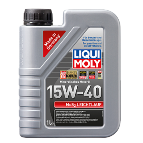 SUPER MOTOR OIL + MoS2 15W-40 минеральное моторное масло 1L