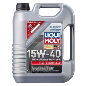 SUPER MOTOR OIL + MoS2 15W-40 минеральное моторное масло 5L