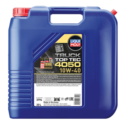 TOP TEC TRUCK 4050 10W40 синтетическое моторное масло 20L
