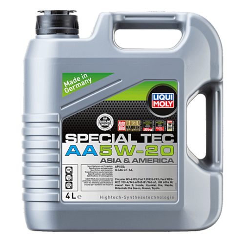 SPECIAL TEC AA 5W-20 синтетическое моторное масло 4L