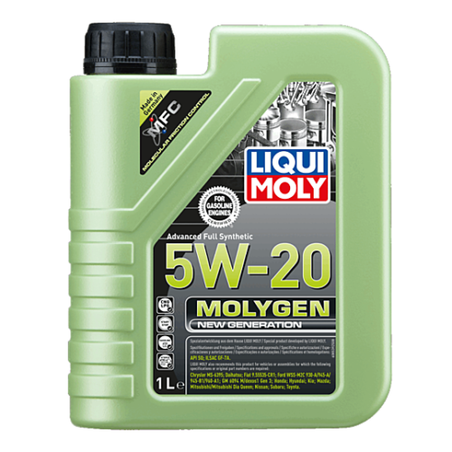 MOLYGEN NEW GENERATION 5W20 синтетическое моторное масло 1L