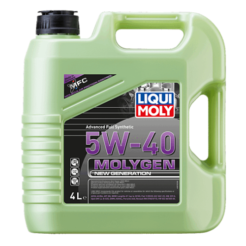 MOLYGEN NEW GENERATION 5W-40 синтетическое моторное масло 4L