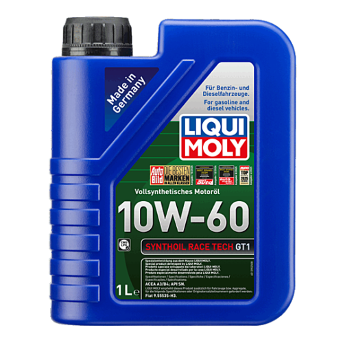SYNTHOIL RACE TECH GT1 SAE 10W-60 синтетическое моторное масло 1L